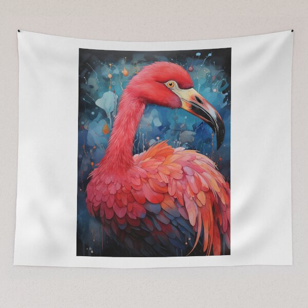 Item preview, Flamingos Art designed and sold by Rockwpapart.