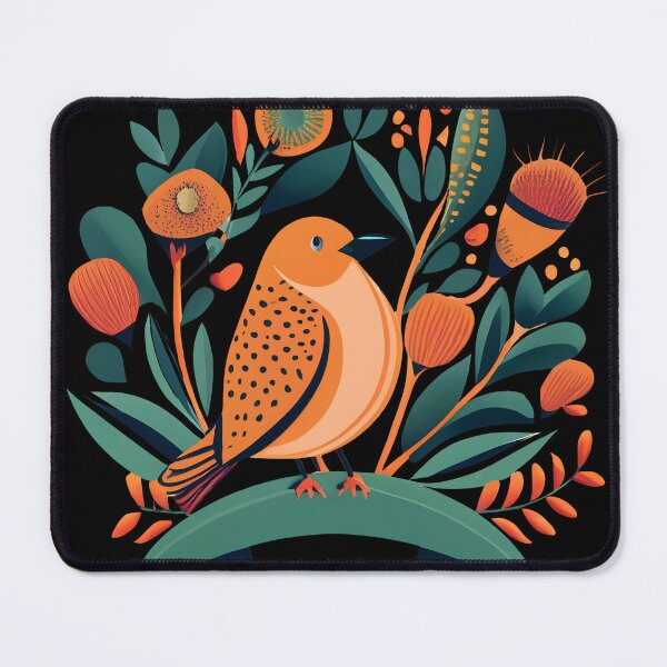 Item preview, Folk Bird designed and sold by moderncolor.