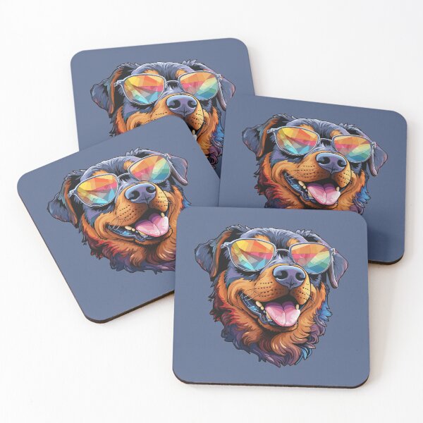 Item preview, Rainbow Gazer: Rottweiler Charm designed and sold by URBN. WILD.