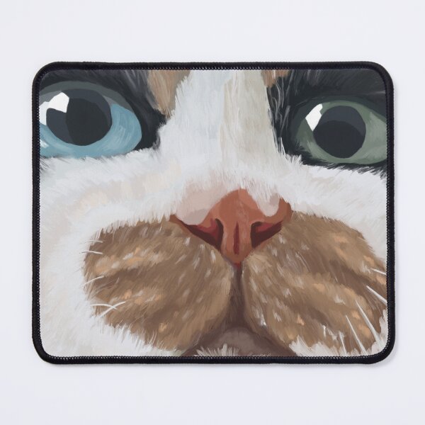 Item preview, Cat face portrait designed and sold by Lozzamarie-art.