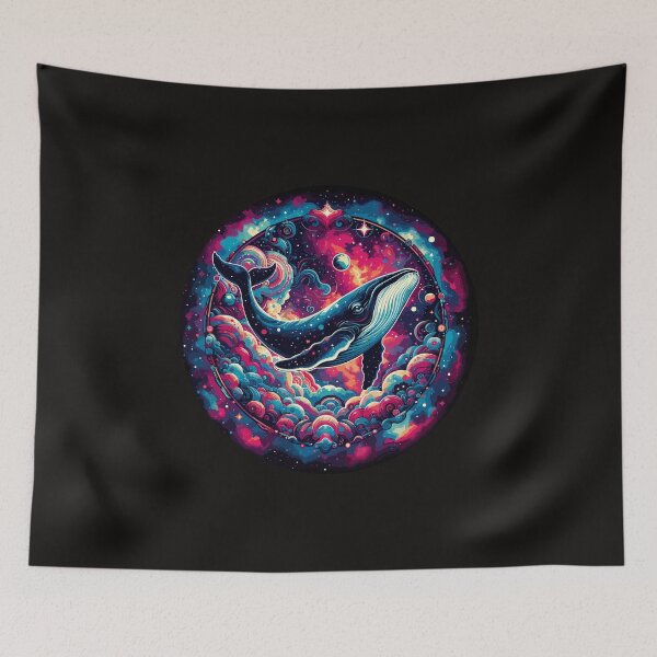 Item preview, Galactic Whale Art Print designed and sold by Artifines.
