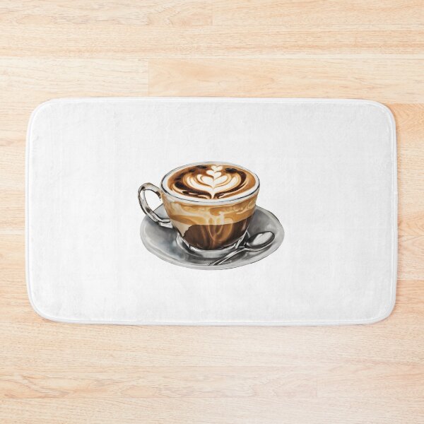 Artikelvorschau, eine Tasse Latte-Kaffee entworfen und verkauft von Vibes-vintage.