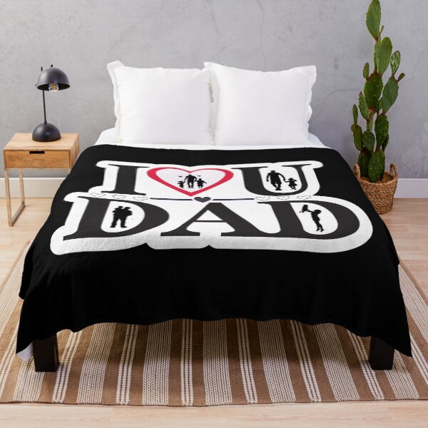 Item preview, I love dad on father's day boy and girl. designed and sold by Isadesignart.