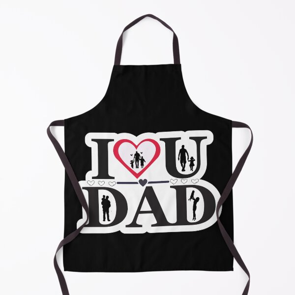 Item preview, I love dad on father's day boy and girl. designed and sold by Isadesignart.