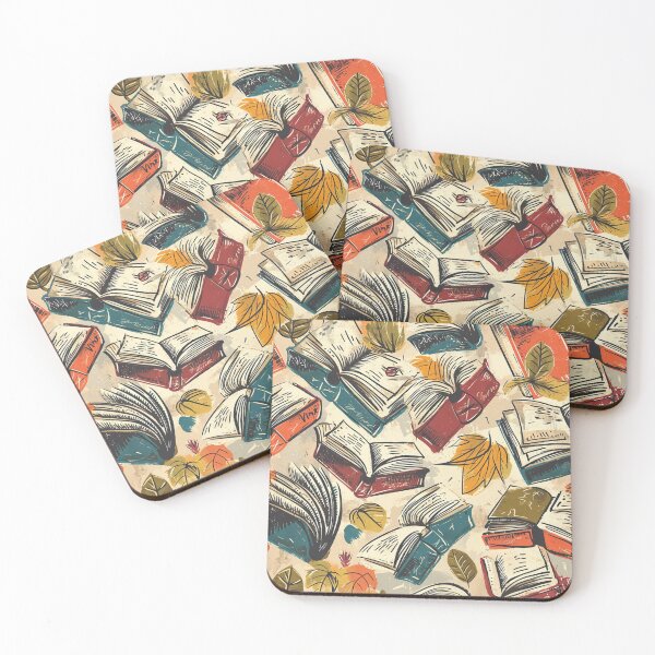 Item preview, Book Aesthetic, Abstract Doodle Books Pattern designed and sold by Desfix.