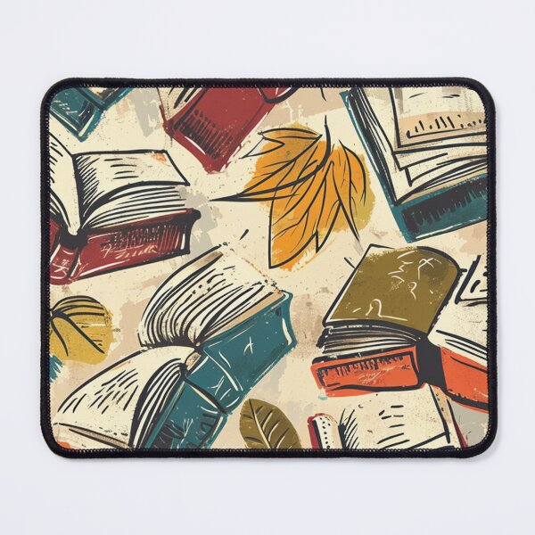 Item preview, Book Aesthetic, Abstract Doodle Books Pattern designed and sold by Desfix.