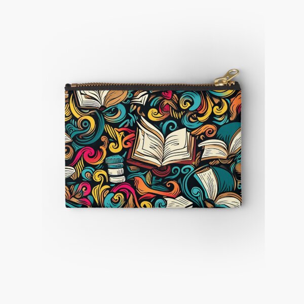 Item preview, Book Aesthetic, Abstract Doodle Books Pattern designed and sold by Desfix.