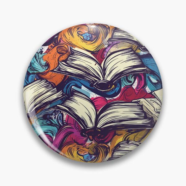 Item preview, Book Aesthetic, Abstract Doodle Books Pattern designed and sold by Desfix.