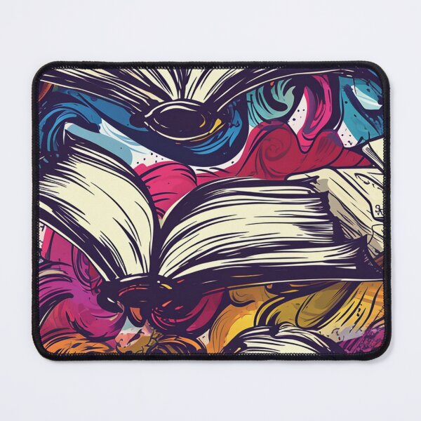 Item preview, Book Aesthetic, Abstract Doodle Books Pattern designed and sold by Desfix.