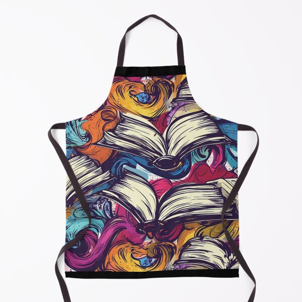 Item preview, Book Aesthetic, Abstract Doodle Books Pattern designed and sold by Desfix.