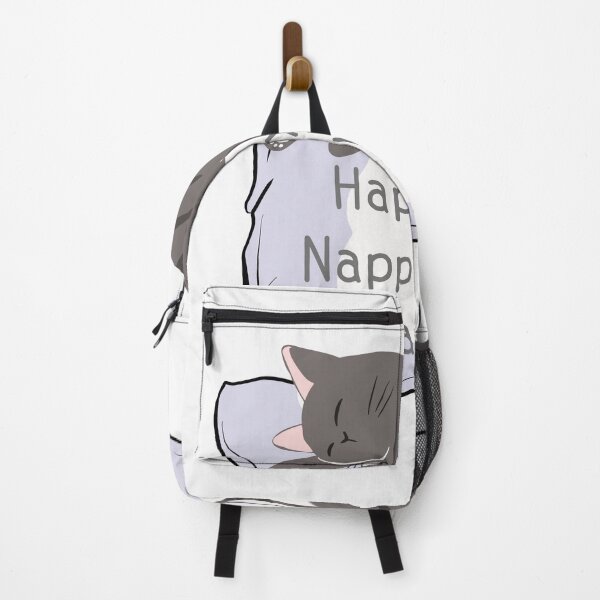 Item preview, Little gray cat sleeping on the pillow on National Nap Day designed and sold by Jessie-2211.