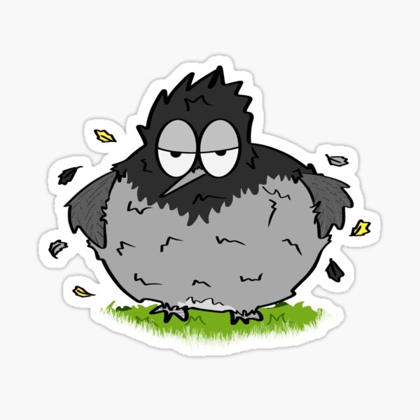 Aperçu de l'œuvre Oiseau dodu et gras créée et vendue par OddCreatures.