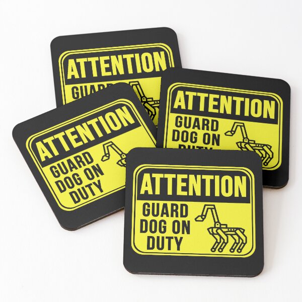Item preview, Guard Dog On Duty designed and sold by MarkMySign.