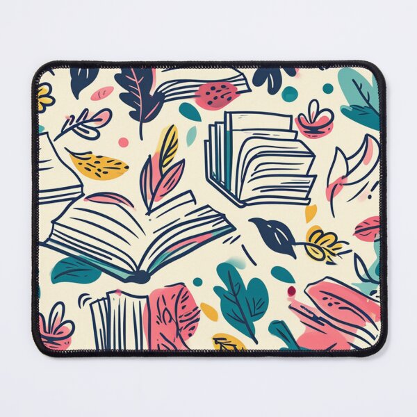 Item preview, Book Aesthetic, Abstract Doodle Books Pattern designed and sold by Desfix.