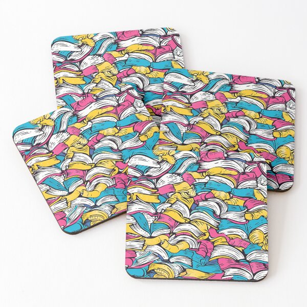 Item preview, Book Aesthetic, Abstract Doodle Books Pattern designed and sold by Desfix.