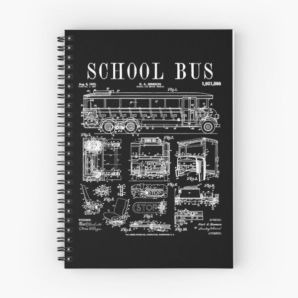 Item preview, School Bus Driver Buses Motor Vehicle Vintage Patent Print designed and sold by GrandeDuc.