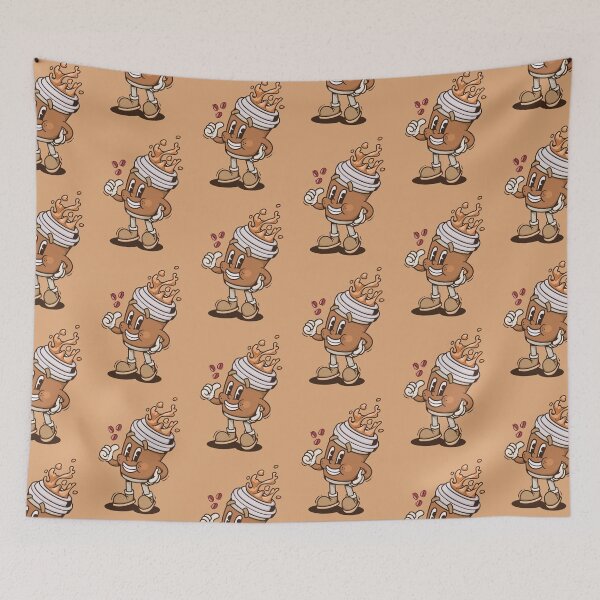 Item preview, Cheers to Nostalgia: Vintage Cartoon Coffee Cup Collection designed and sold by Wise-Geek.