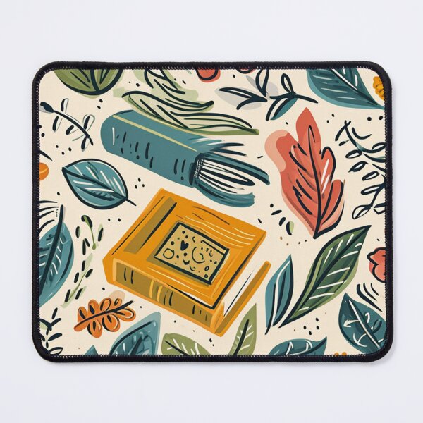 Item preview, Book Aesthetic, Abstract Doodle Books Pattern designed and sold by Desfix.