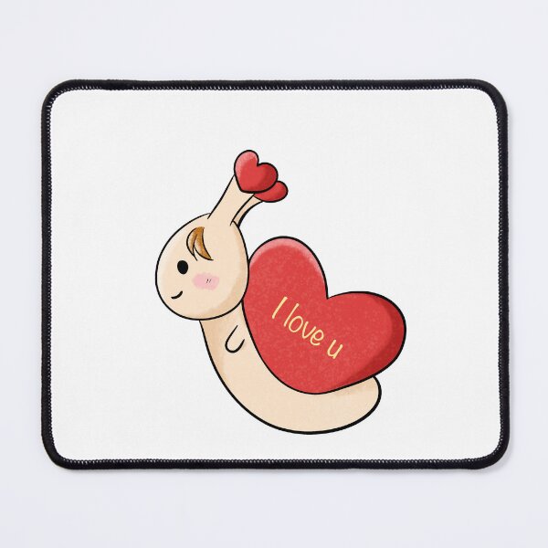 Item preview, Cute Lovely I Love You Snail designed and sold by TeaTimeQueens.