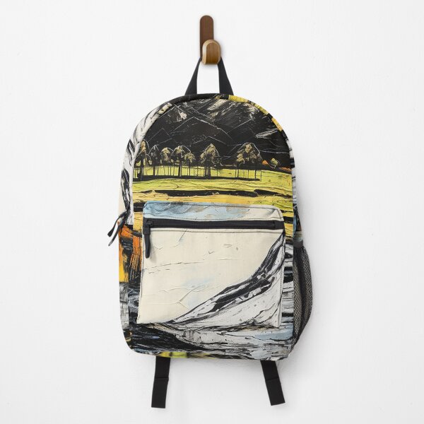Item preview, Iceland volcano colorful travel vintage graphics designed and sold by wonderfulpark.