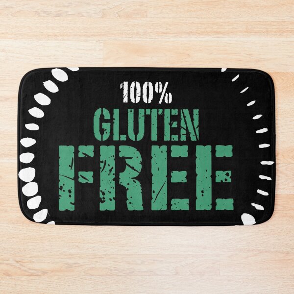 Item preview, 100% "Gluten-free" dark mode t shirt design designed and sold by MyGluteesFree77.