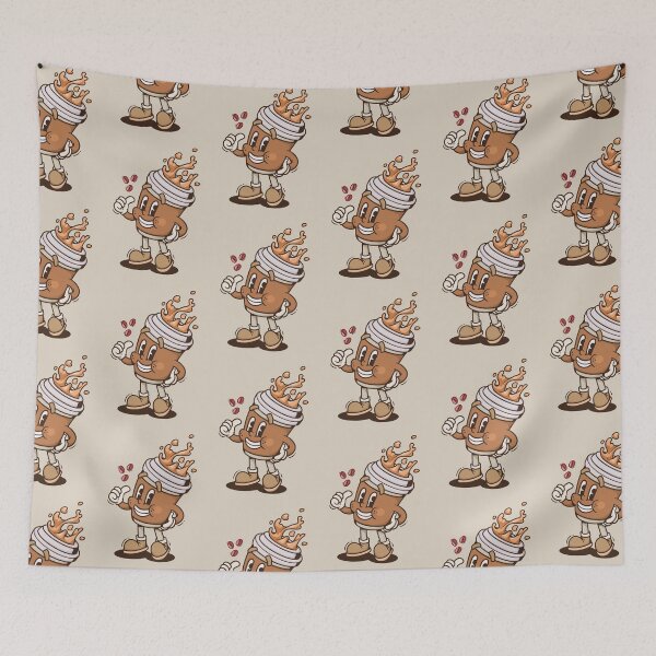 Item preview, Cheers to Nostalgia: Vintage Cartoon Coffee Cup Collection designed and sold by Wise-Geek.