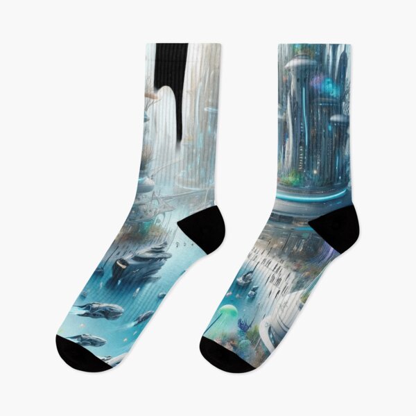 Item preview, The Future Beneath Waves designed and sold by TeslaSt0re.