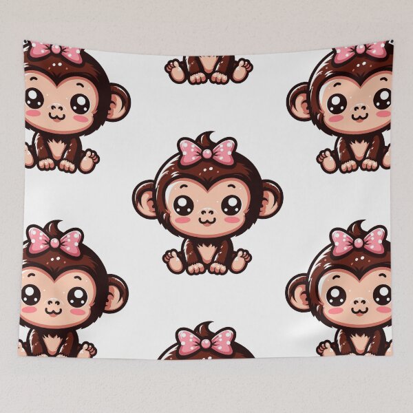Item preview, Charming Chimpanzee Portrait designed and sold by ArtfulWeave.