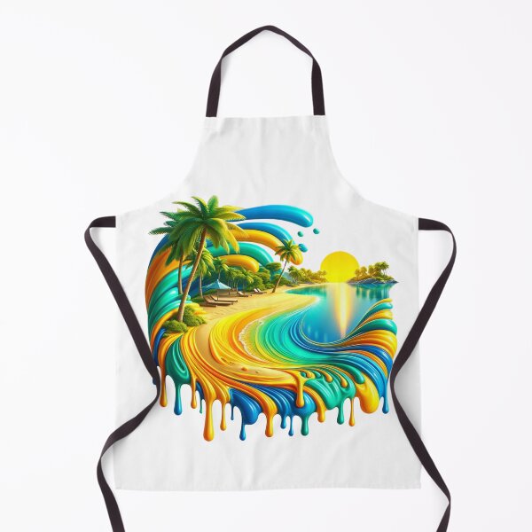 Item preview, Acid Beach - Colorful Escape designed and sold by PlanetTshirtArt.