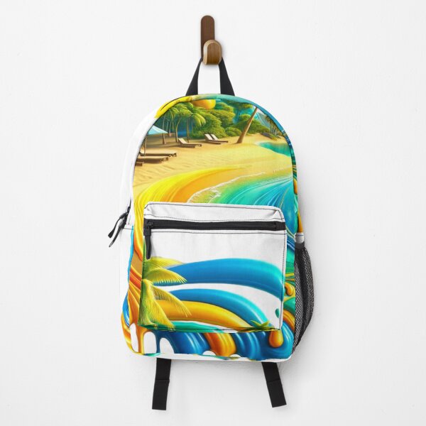 Item preview, Acid Beach - Colorful Escape designed and sold by PlanetTshirtArt.