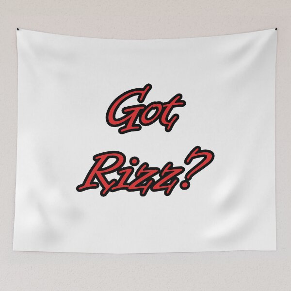 Item preview, Got Rizz? designed and sold by Matthew Kinnersly.