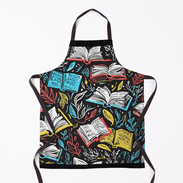 Item preview, Book Aesthetic, Abstract Doodle Books Pattern designed and sold by Desfix.