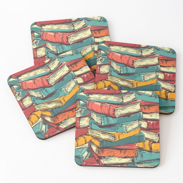 Item preview, Book Aesthetic, Abstract Doodle Books Pattern designed and sold by Desfix.