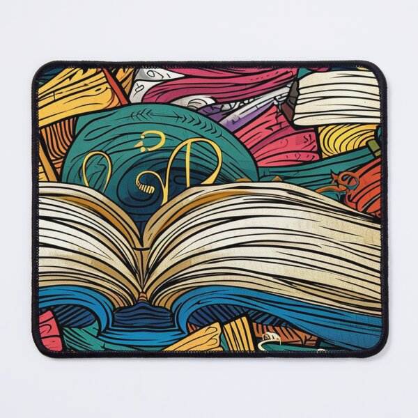 Item preview, Book Aesthetic, Abstract Doodle Books Pattern designed and sold by Desfix.