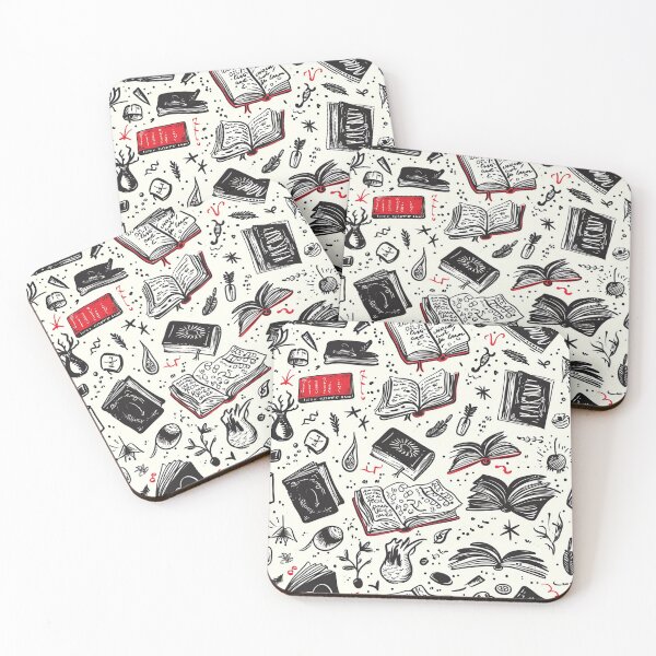 Item preview, Book Aesthetic, Abstract Doodle Books Pattern designed and sold by Desfix.
