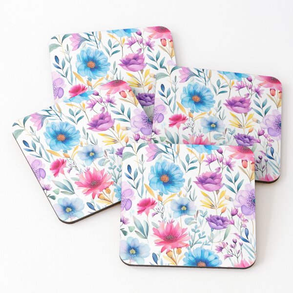 Item preview, Rainbow Petal Harmony Watercolor Pattern designed and sold by Pularts Store.