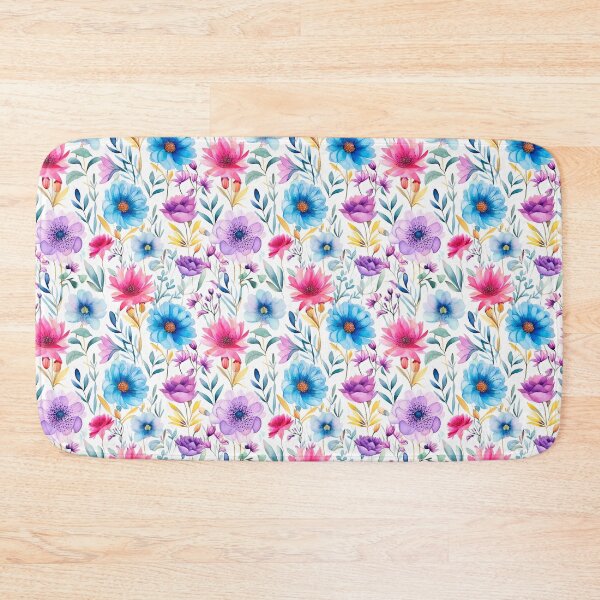 Item preview, Rainbow Petal Harmony Watercolor Pattern designed and sold by Pularts Store.