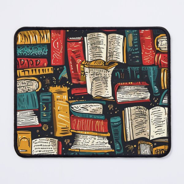 Item preview, Book Aesthetic, Abstract Doodle Books Pattern designed and sold by Desfix.