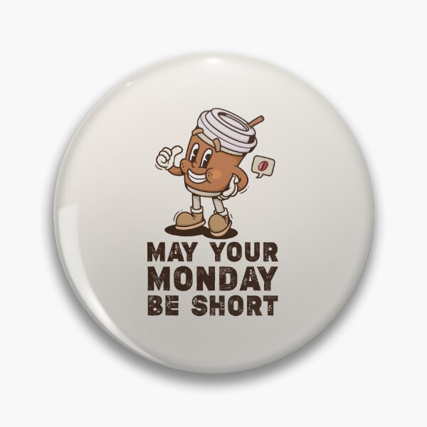 Item preview, Retro Monday Boost: Vintage Cartoon Coffee Cup Collection designed and sold by Wise-Geek.