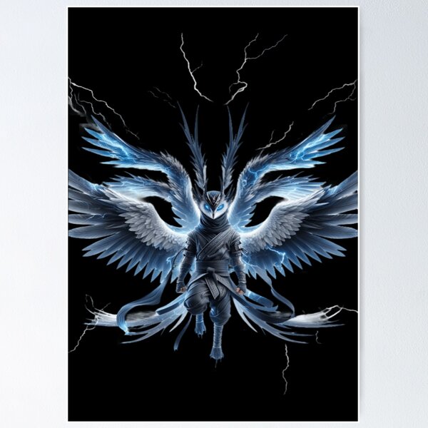Item preview, Electric Raven Warrior  designed and sold by TeslaSt0re.