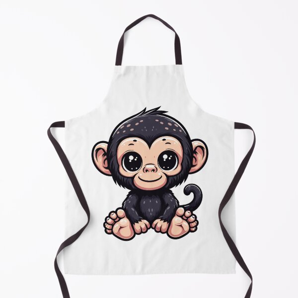 Item preview, Playful Chimpanzee Cartoon designed and sold by ArtfulWeave.