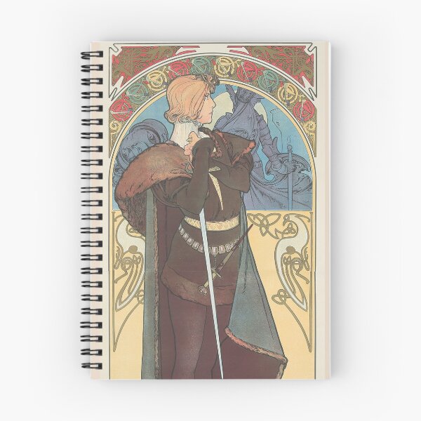 Artikelvorschau, Hamlet von Alphonse Mucha. HOCHAUFLÖSEND entworfen und verkauft von MINDTHECHERRY.