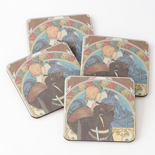 Item preview, Hamlet, by Alphonse Mucha. HIGH DEFINITION designed and sold by MINDTHECHERRY.