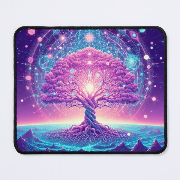 Item preview, Tree of Life 02 - Cosmic - Neon Cyberpunk designed and sold by Design Raptor.