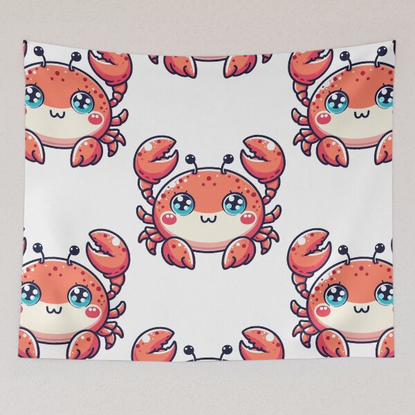 Item preview, Ocean Explorer Crab designed and sold by ArtfulWeave.