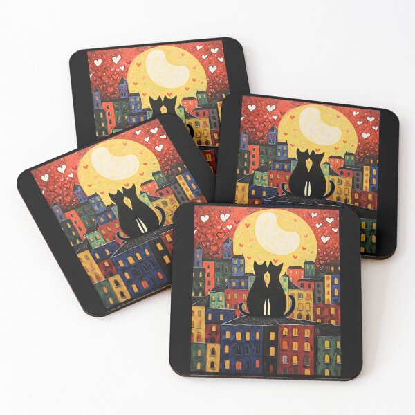 Item preview, Couple Of Cats On The Balcony designed and sold by GageStore.