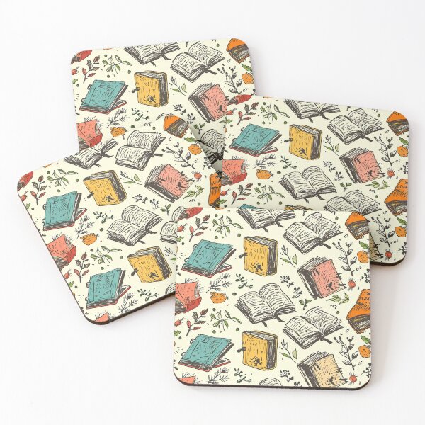 Item preview, Book Aesthetic, Abstract Doodle Books Pattern designed and sold by Desfix.