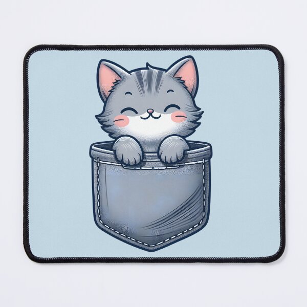 Item preview, Cute Kitten in the Pocket designed and sold by Delamoon.