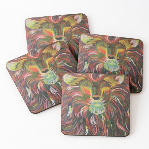 Item preview, The Lion Acrylic Painting designed and sold by Dahky's Creations.
