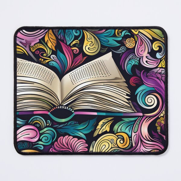 Item preview, Book Aesthetic, Abstract Doodle Books Pattern designed and sold by Desfix.